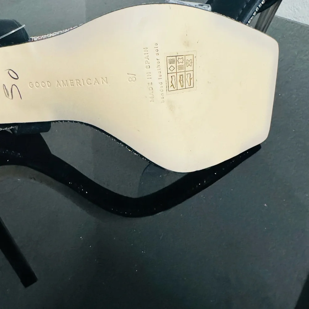 Good American Black Stiletto Heels - Picture 2 of 4